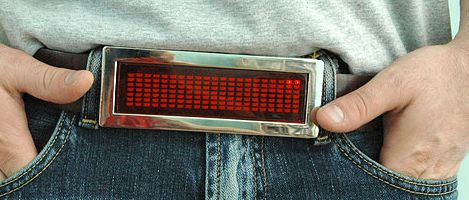 LED Beltbuckle